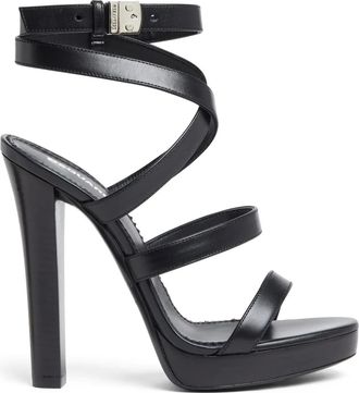 Dsquared2 Sandali in pelle - Nero
