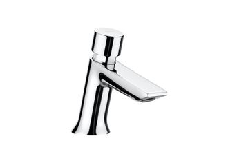 Roca Roca - Grifo Temporizado De Repisa Para Lavabo Con Pulsador Eco Instant