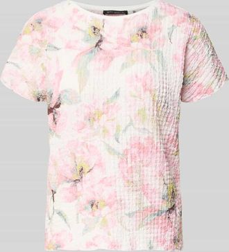 Betty Barclay T-Shirt im Allover-Look mit Strukturmuster in Rose, Gr&ouml;&szlig;e 36