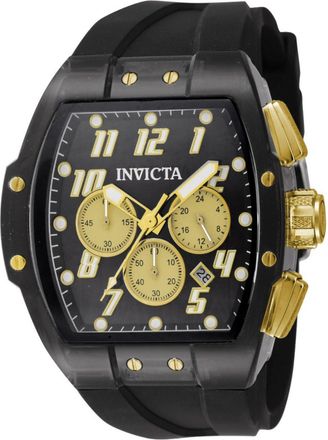 Invicta S1 Rally 49982 Heren Horloge - Quartz Uurwerk - Roestvrij Staal met zwarte Wijzerplaat - 47mm