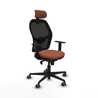 Piqueras y Crespo Piqueras Y Crespo Jorquera Silla De Oficina Marr&oacute;n Y Negra