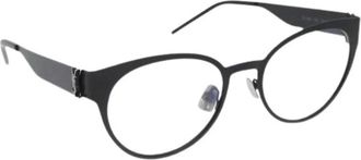 Saint Laurent Pre-owned Accessories, female, Black, Size: ONE SIZE Pre-owned Metal Sunglasses