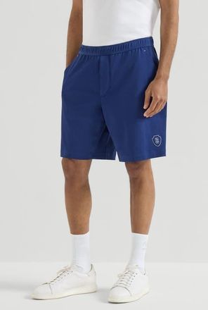 Brunello Cucinelli Interlock Bermuda shorts in Avio Blue at Nordstrom, Size Xxx-Large Eu