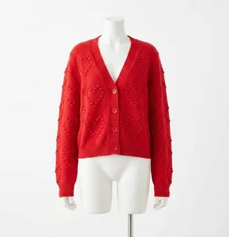 Z Supply All Yours Cardigan Top In Kiss Me Red