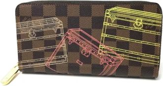 Louis Vuitton Pre-owned Fabric wallets - Dames - Vintage Accessoires - Bruin - ONE Size - Vintage