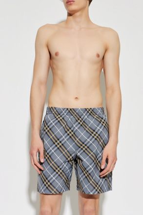 Burberry Swim Shorts, Mens, Grey