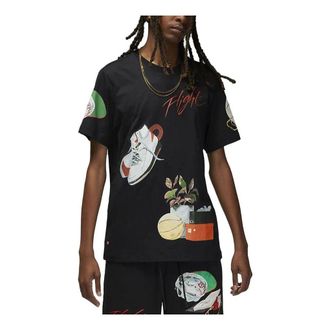 Nike Jordan Air Jordan Artist Series By Jacob Rochester Graphic T-Shirt Black DQ7378-010