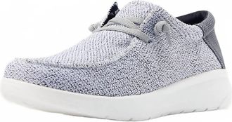 Ariat Mens Hilo Stretch Lace Shoes In Distressed White/grey