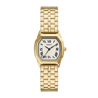 Fossil Elegante Gouden Harlow Dameshorloge - Dames - Accessoires - Geel - Maat: ONE Size