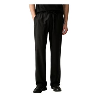 Michael Kors Heren, Broeken, Zwart, Maat: XL Wol