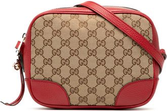 Gucci Pre-owned Gucci GG Canvas Bree Crossbody Ladies 449413 585795