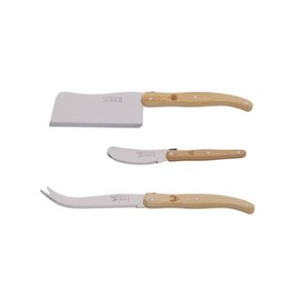 Jean Dubost Juego Tradicional De Cuchillos Para Queso De 3 Piezas - L0032525d80018 - Jean Dubost