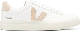 Veja WOMENS CAMPO LEATHER SNEAKERS Size: 41, colour: ALMOND