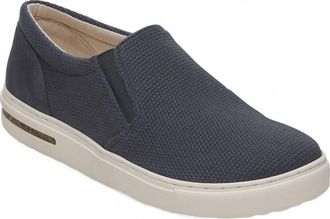Birkenstock Mens Oswego Canvas Suede Sneakers In Midnight