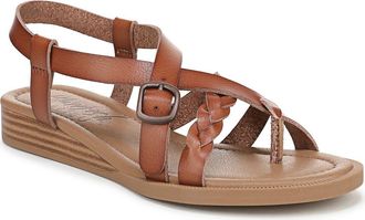 Blowfish April Wedge Sandal in Scotch Faux Leather at Nordstrom Rack, Size 6.5