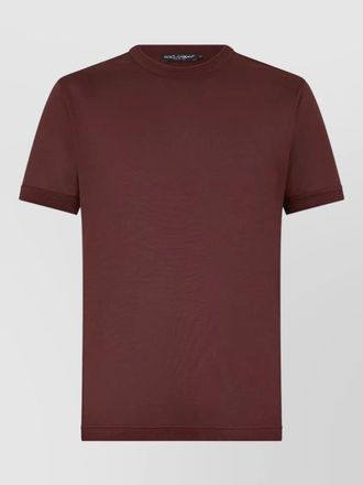Dolce & Gabbana silk short-sleeve t-shirt