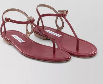 Aquazzura almost bare leather ankle strap sandals