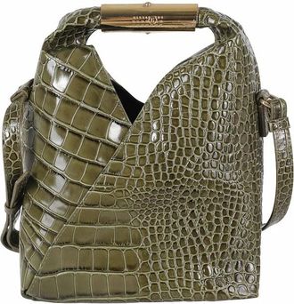 Maison Margiela Bolso Cruzado Japon&eacute;s Peque&ntilde;o - Bags - Mujer - Verde - ONE SIZE