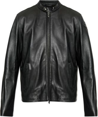 Diesel x Tom of Finland Foundation Jas - Heren - Leren en Su&egrave;de Jassen - Zwart - L - Leer - Jassen
