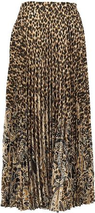 Etro Aniamlier printed long skirt Woman 42