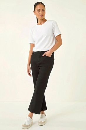 Roman Bootcut Cropped Jeans
