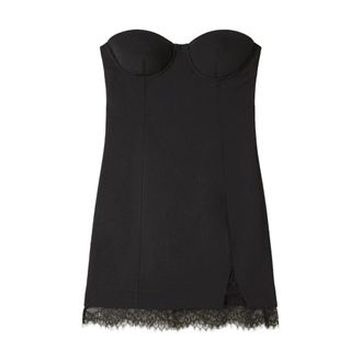 Patrizia Pepe Mini crepe sheath dress - female - Patrizia Pepe - Party Dresses - Black - M - Dresses