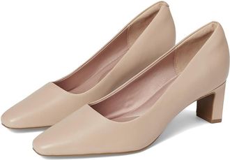Rockport Total Motion Merida High Womens Heels Light Natural : 5.5 W (C), Leather