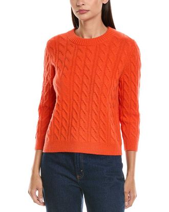N.Peal N.Peal Emilia Cashmere Cable Sweater