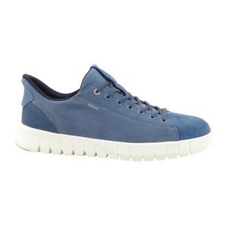 Geox Trainers - male - Geox - Sneakers - Blue - 8 UK - Shoes