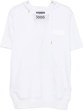 Versace Jeans Couture Donna, Felpe, Bianco, S, new