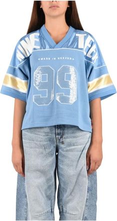 Ksubi Top in Jersey 99 Spark - - Tops - Donna - Blu - M