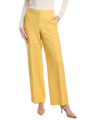 Lafayette 148 New York Gates Wool & Silk-Blend Pant