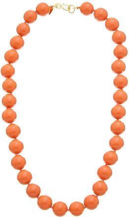 Kenneth Jay Lane Plated Beaded Necklace