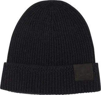 Tom Ford Accessoires, Heren, Blauw, M, Kasjmier, Cashmere Hat