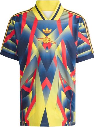 adidas Arsenal FC LFSTLR Jersey Asia Sizing Yellow Pure Ruby Night Indigo JM9388