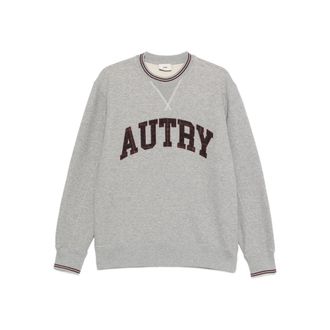 Autry Logo-embroidered Crew-neck Sweatshirt
