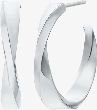 Michael Kors Twist Hoop Earrings