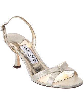 Jimmy Choo London Elsy 70 Suede Slingback Sandal