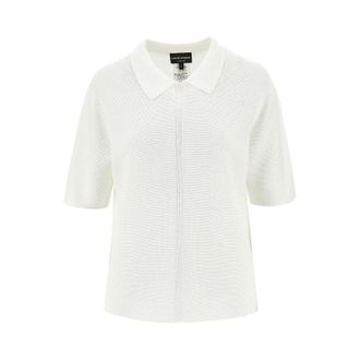 Emporio Armani Links knit polo shirt Woman M