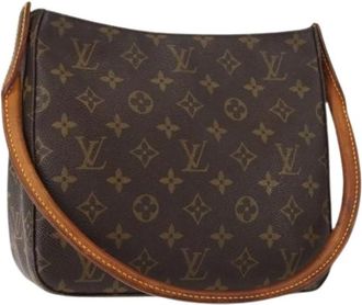 Louis Vuitton Pre-owned Shoulder Bags, female, Brown, Size: ONE SIZE Pre-owned Vintage Canvas Shoulder Bag