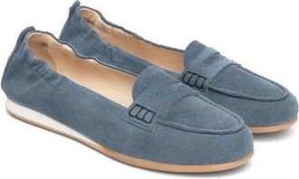 Nero Giardini Sport Penny Loafer in Denim at Nordstrom, Size 10Us