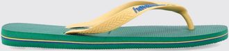 Havaianas Infradito Brasil Logo in gomma con stampa astratta bicolore