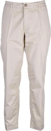 Re-hash Beige Stretch Cotton Pants