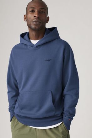 Levi's Sudadera con capucha Authentic - Hombre - XL - Azul / Sargasso Sea Garment Dye F Sargasso Sea