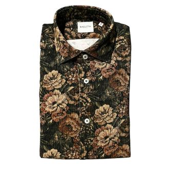 Bagutta Multicolor Cotton Mens Mens Shirt
