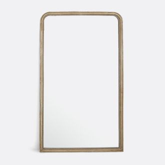 La Redoute Interieurs Spiegel in massief mangohout 120 x 200 cm, Afsan