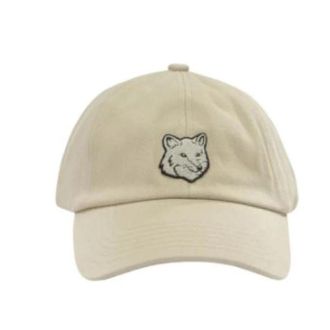 Maison Kitsun&eacute; Maison Kitsune Hats - Heren - Petten - Beige - ONE Size - Accessoires