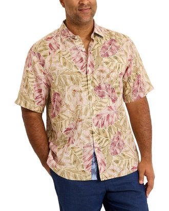 Tommy Bahama Sand Linen-Blend Villa Shirt
