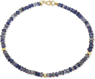 Jewelmak 14K Iolite Bracelet