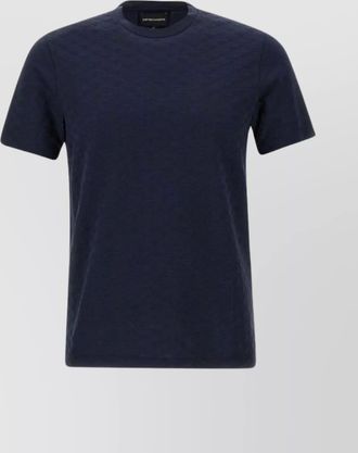 Emporio Armani monogram crew neck t-shirt